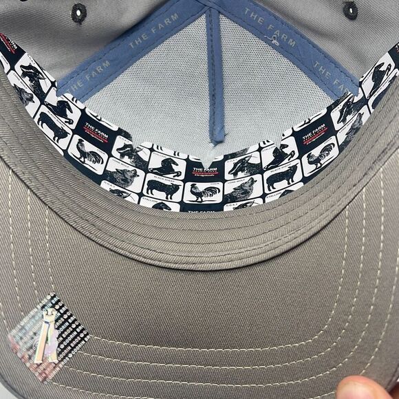 Goorin Bros The Farm SnapBack Baseball Hat HOMIE Pigeon Gray Authentic NWT - Picture 5 of 6